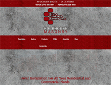 Tablet Screenshot of ericsconcretepavers.com